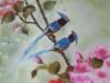 Схема вышивки «Синии птицы»