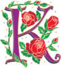 Схема вышивки «"K"»