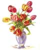 Тюльпаны в вазе: оригинал