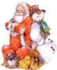 Санта и снеговик: оригинал
