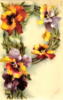 Схема вышивки «Алфавит Цветы »