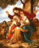 Схема вышивки «Сын Божий с детками»