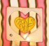 Схема вышивки «Подушка сердце.»
