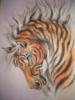 Схема вышивки «Конь тигровой масти»