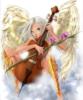 Схема вышивки «Музыкальный ангел»