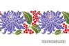 Схема вышивки «Канва-хризантемы»