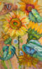 Схема вышивки «Солнечные цветы»