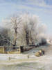 Зимний пейзаж 1873 : оригинал