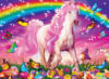 Схема вышивки «Розовая лошадь и бабочки»