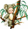 Схема вышивки «Малыши в костюмах- коала»