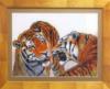 Схема вышивки «Картина-тигры»