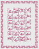 Схема вышивки «Алфавит»