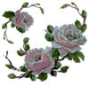 Схема вышивки «Подушка 70 Розы»