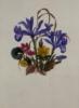 Схема вышивки «Iris Histiodes, Cyclamen, Aconi»