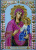 Схема вышивки «Богородица с младенцем»