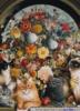Схема вышивки «Цветы и кошки»