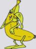 Схема вышивки «Мистер банан»