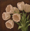 Схема вышивки «Белые тюльпаны, подушка»