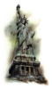 Схема вышивки «Статуя свободы»