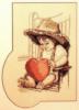Схема вышивки «Мальчик и сердце»