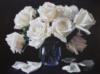 Белые розы в вазе: оригинал