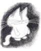 Схема вышивки « Юморные коты Виктора Чижикова»