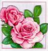 Схема вышивки «Нежность роз»