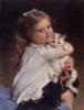 Девочка с котёнком: оригинал