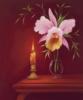 Орхидея и свеча: оригинал