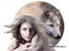 Девушка и волк: оригинал