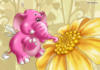 Схема вышивки «Розовый слоник»