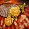 Схема вышивки «Подушка "розы"»