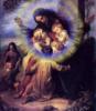 Схема вышивки «Иисус и дети »