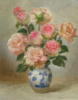 Розы в китайской вазе: оригинал