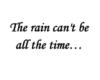 Схема вышивки «Дождь не может длиться вечно»