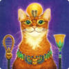 Схема вышивки «Египетская кошка 3»