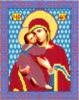 Схема вышивки «Богородица владимирская»