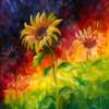 Colorful Sunflowers: оригинал