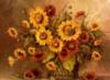 Схема вышивки «Sunflowers Bouquet»
