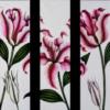 Схема вышивки «Floral Decoration - Triptych»