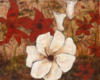 Схема вышивки «White Flowers on Red»