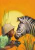 Мальчик и зебра: оригинал