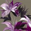 Схема вышивки «Purple Flowers»