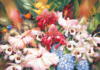 Схема вышивки «Darryl Trott.Райские цветы»