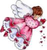 Схема вышивки «Ангел любви»