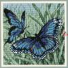 Схема вышивки «Бабочки счастья»