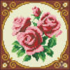 Схема вышивки «Розы подушка»