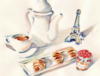 Схема вышивки «Завтрак по-французски»