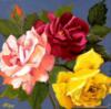 Схема вышивки «Bright Roses»