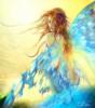 Схема вышивки «Голубая  фея»